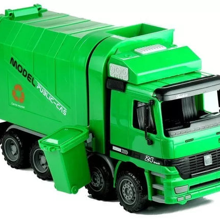 Žalias šiukšlių valiklis, didelės angos surinkimo konteineris