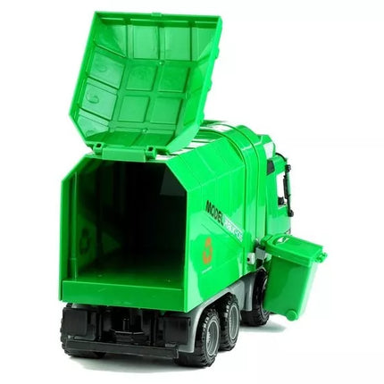 Žalias šiukšlių valiklis, didelės angos surinkimo konteineris