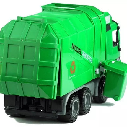 Žalias šiukšlių valiklis, didelės angos surinkimo konteineris