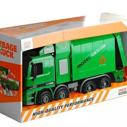 Žalias šiukšlių valiklis, didelės angos surinkimo konteineris