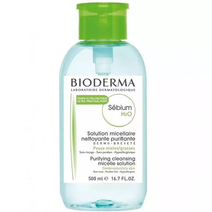 Bioderma Sebium H2O Purškiklis su pompa 500ml