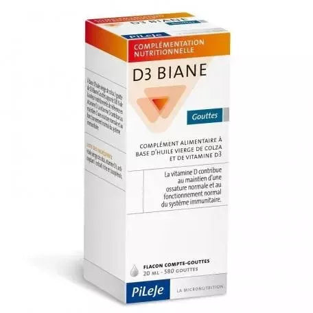 Pileje D3 Biane Lašai 15ml