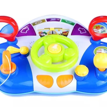 Interaktyvus vairas vaikams prietaisų skydelio garsai