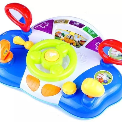 Interaktyvus vairas vaikams prietaisų skydelio garsai