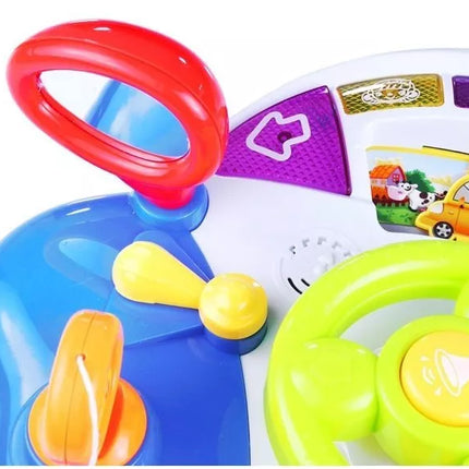 Interaktyvus vairas vaikams prietaisų skydelio garsai