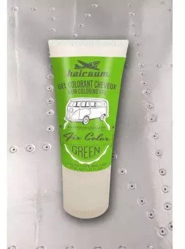 Hairgum Fix Color Gel Dažiklis Žalias