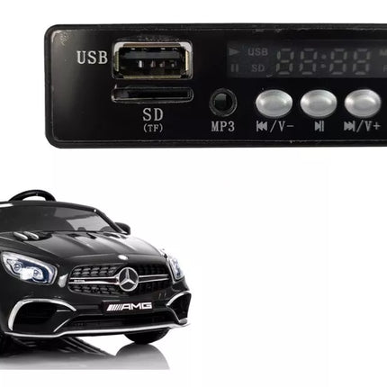 Muzikos skydelis Mercedes SL65 XMX602
