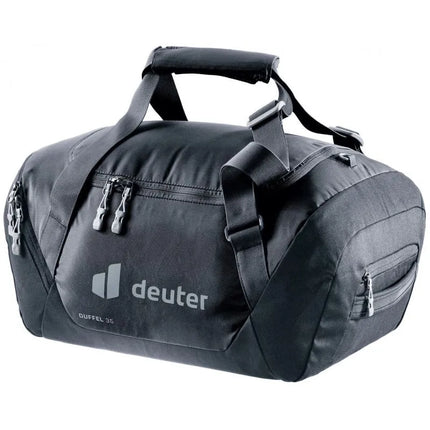 35 litrų sportinis krepšys „Duffel“, juodas