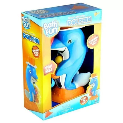 Delfinų bėgimo takeliai žaislas vonios baseino fontanas