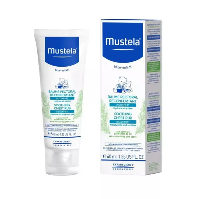 Mustela raminantis krūtinės tepalas 40ml