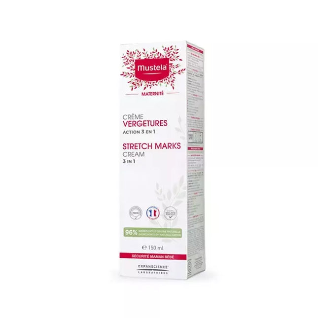 Mustela Strijų prevencijos kremas 3 viename 150 ml