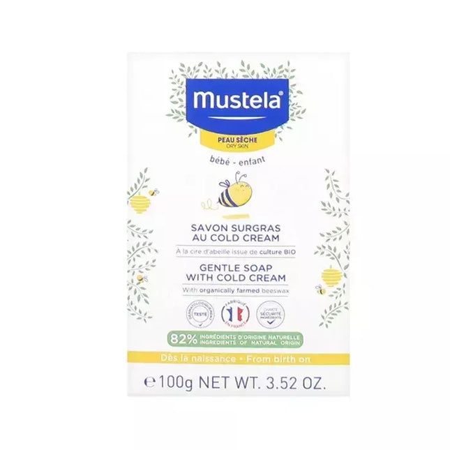 Mustela švelnus muilas su šalta grietinėlės priemone 100g