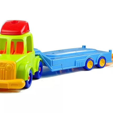 Transporto priemonių rinkinys Policijos Gaisrinė Automobilių transportavimo priekaba Atsukama