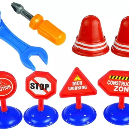 Transporto priemonių rinkinys Policijos Gaisrinė Automobilių transportavimo priekaba Atsukama