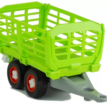 Surenkamas traktorius su atidaroma priekaba, 43 cm