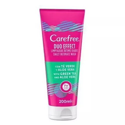Carefree Duo Effect Intymus Prausiklis Žalioji Arbata & Alavijas 200ml