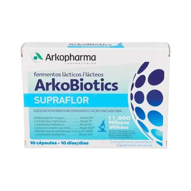 Arkopharma Arkobiotics "Supraflor" 10 Kapsulių