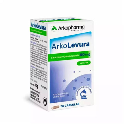 Arkopharma Arkolevura Saccharomyces Boulardii 50 Kapsulių