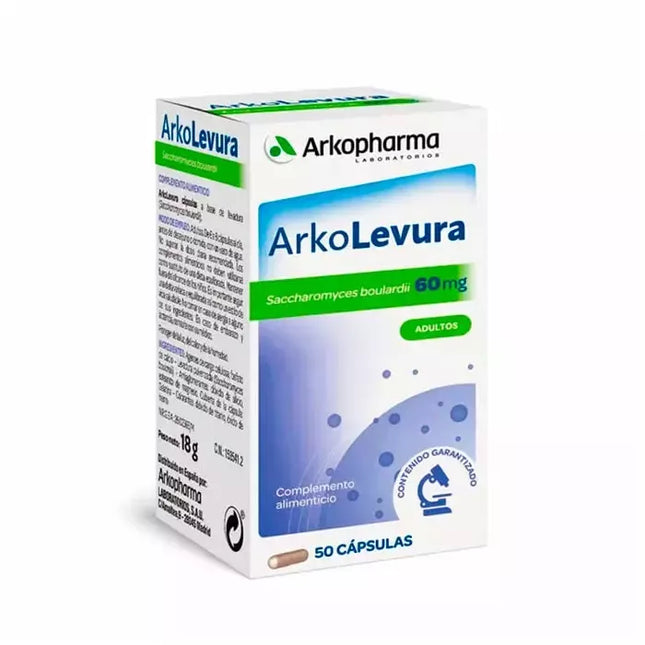 Arkopharma Arkolevura Saccharomyces Boulardii 50 Kapsulių