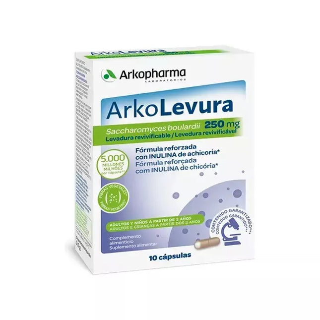 Arkopharma Arko-Levura Saccharomyces Boulardii 10 kapsulių