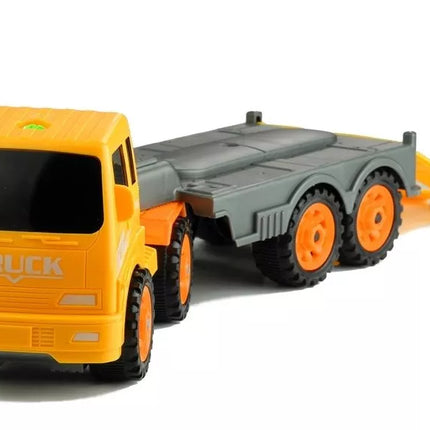 Du transporto priemonės, skirtos išardyti įrankius