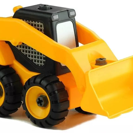 Du transporto priemonės, skirtos išardyti įrankius