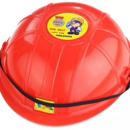 Gaisrininko rinkinys: gaisrinės mašina, šalmas, gesintuvas, pjūklas, 14 elementų