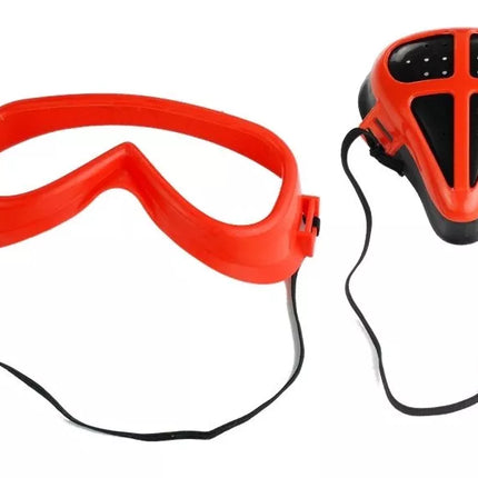 Gaisrininko rinkinys: gaisrinės mašina, šalmas, gesintuvas, pjūklas, 14 elementų