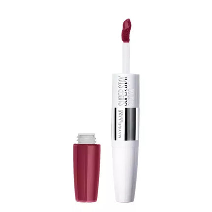Maybelline Superstay 24 2-Step skystis lūpų dažai 195 Raspberry