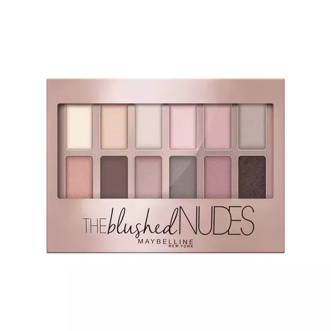 Maybelline The Blushed Nudes akių šešėlių paletė Pamatyti ant jūsų