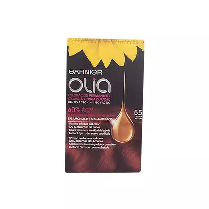 Garnier Olia permanentiniai dažai 5,5 raudonmedžio