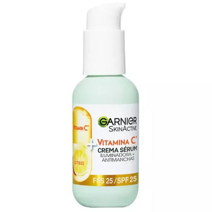 Garnier SkinActive Vitamino C serumo kremas nuo dėmelių ir skaistinantis su SPF25, 50ml