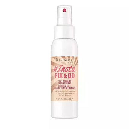 Rimmel London Lasting Finish Fix y Go 2 In 1 Primer & Fiksuojamasis Purškiklis 100