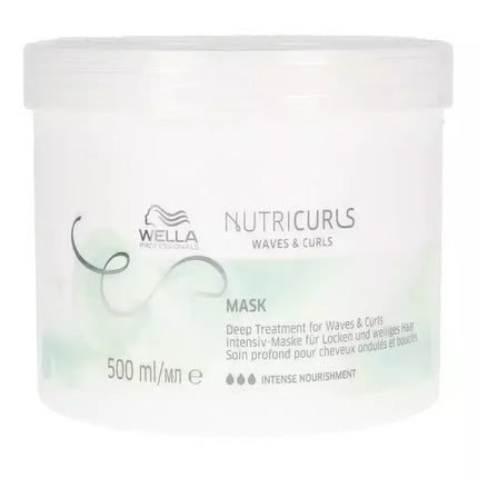 Wella Nutricurls Kaukė nuo plaukų garbanojimosi 500ml