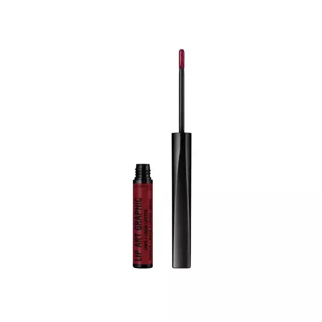 Rimmel London Lūpų Dažų "Lip Art Graphic Liner & Liquid Lipstick" 810 Be Free