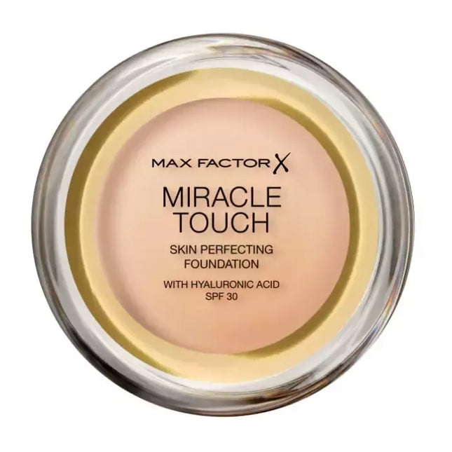 Max Factor Miracle Touch Plius odos tobulinimo pagrindas su SPF30 085 Caramel