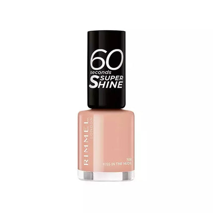 Rimmel 60 Seconds Super Shine 708 Kiss In The Nude