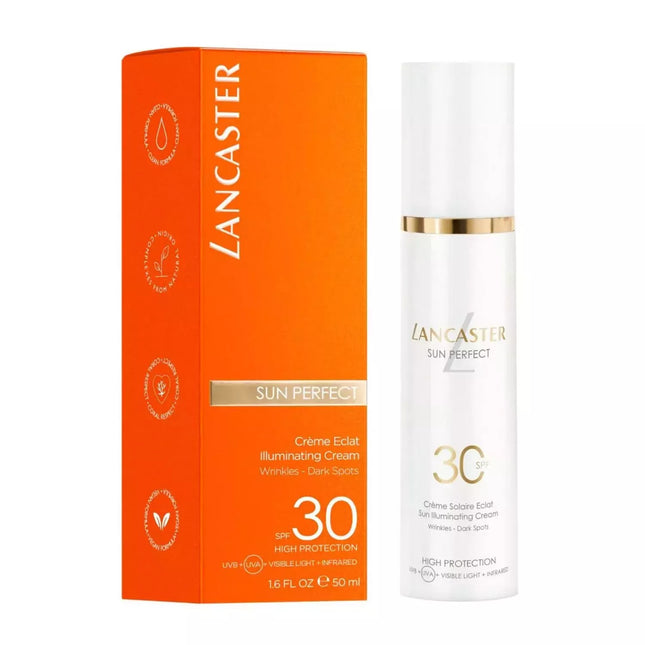 LANCASTER Sun Perfect Šviesinantis kremas nuo tamsių dėmių SPF30 50ml