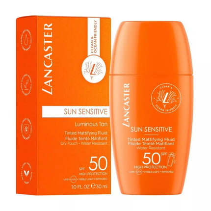 Lancaster Sun Sensitive Švytintis bronzantas SPF50 30ml