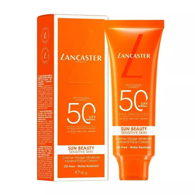 Lancaster Sun Beauty Veido kremas jautriai odai SPF50 50ml