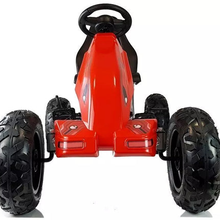 Gokartas B012 Pripučiamos Padangos Raudonas