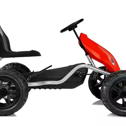 Gokartas B012 Pripučiamos Padangos Raudonas