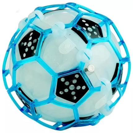 Šokinėjantis šokantis kamuolys, futbolas, žaidimo šviesa