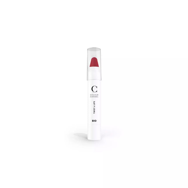 Couleur Caramel Lūpų dažai Twist 404 Rosy Red 1vnt