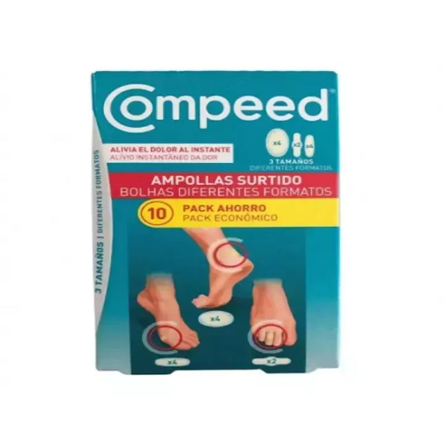 Compeed Pūslėms Išbandyti rinkinys, 10 vnt.