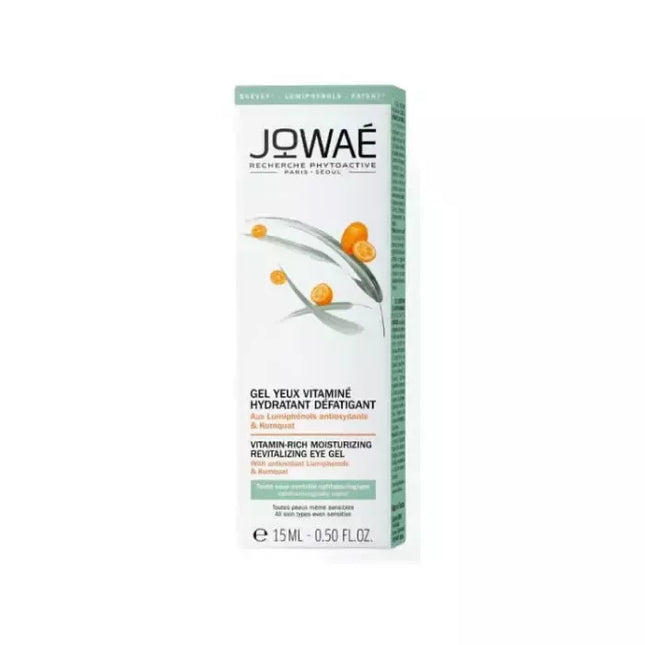 Jowaé Vitaminų praturtintas drėkinamasis ir atgaivinantis paakių gelis 15ml