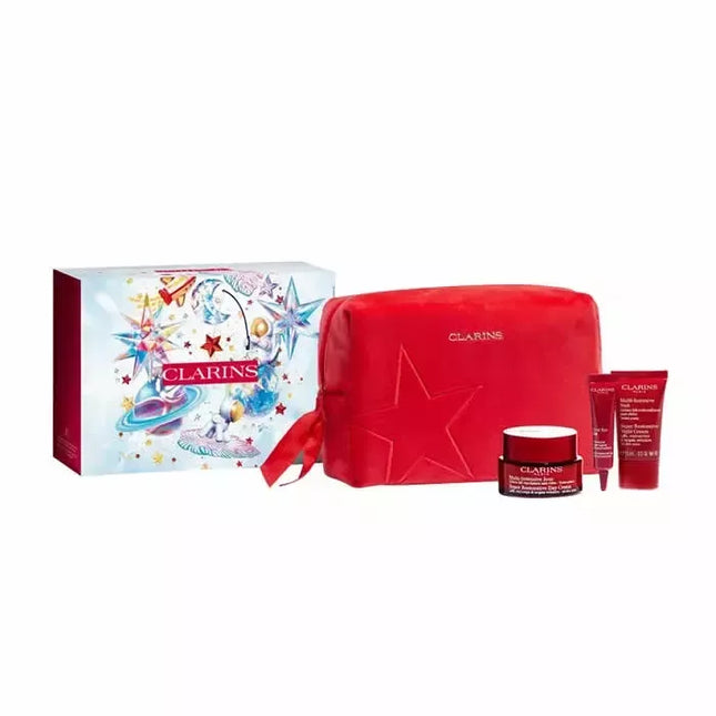 Clarins Super Restorative Dieninis Kremas 50ml Rinkinys 4 Vnt.