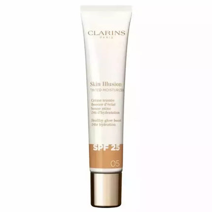 Clarins "Oda" "Atspindis" Drėkinamasis Makiažas SPF25 05 40ml