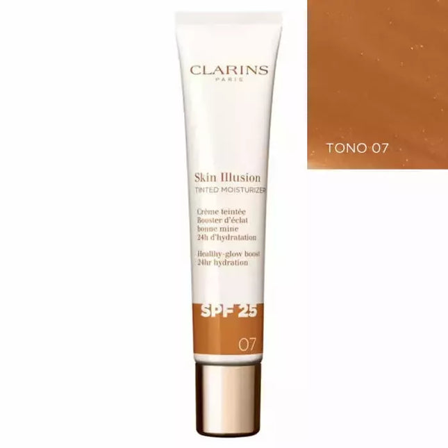 Clarins odos drėkinamasis kremas su spalva Spf25 07 40ml