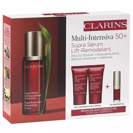 Clarins Multi-Intensive Super Restorative Serum 30ml rinkinys 4 vnt.